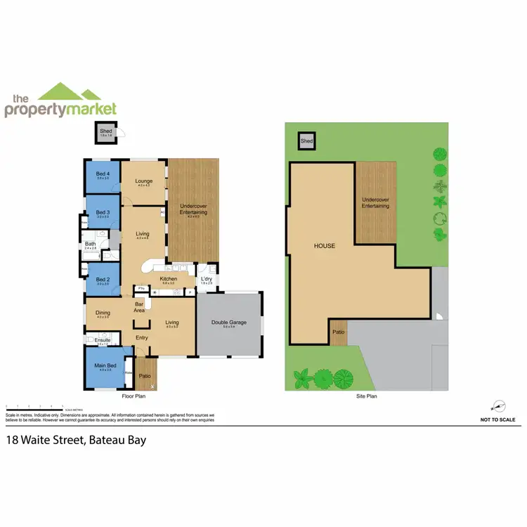 Floorplan of Homely house listing, 18 Waite Street, Bateau Bay NSW 2261