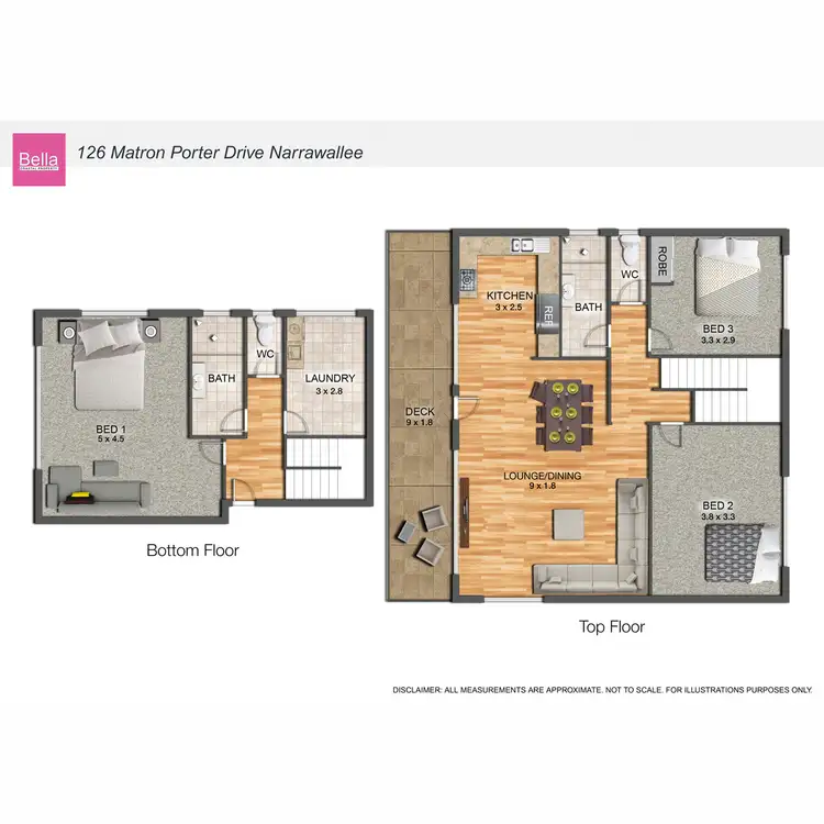 Floorplan of Homely house listing, 126 Matron Porter Drive, Narrawallee NSW 2539