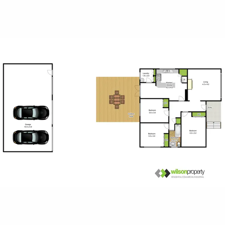 Floorplan of Homely house listing, 3 Monash Street, Traralgon VIC 3844
