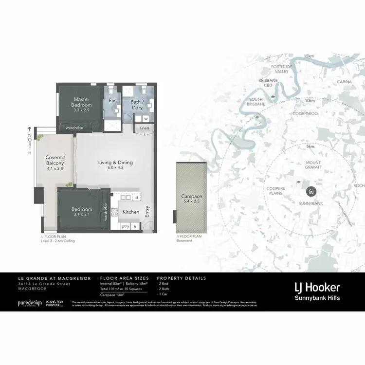 Floorplan of Homely unit listing, 36/14 Le Grand Street, Macgregor QLD 4109