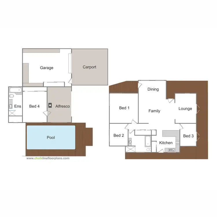 Floorplan of Homely house listing, 8 Ultimo Street, Mansfield VIC 3722