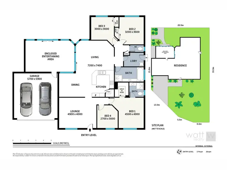Floorplan of Homely house listing, 8 Johnston Place, Bracken Ridge QLD 4017