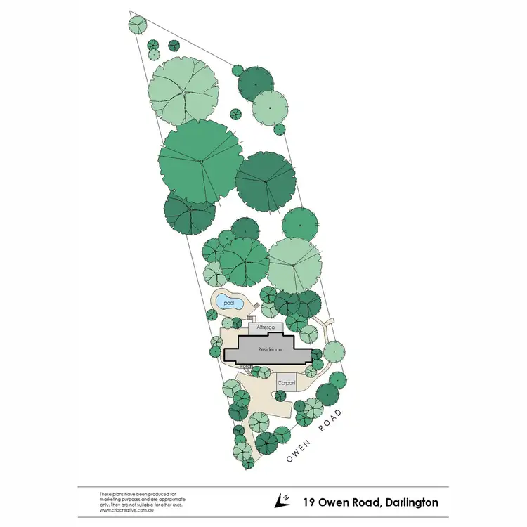 Floorplan of Homely house listing, 19 Owen Road, Darlington WA 6070