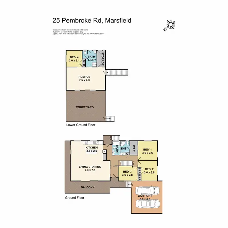 Floorplan of Homely house listing, 25 Pembroke Road, Marsfield NSW 2122