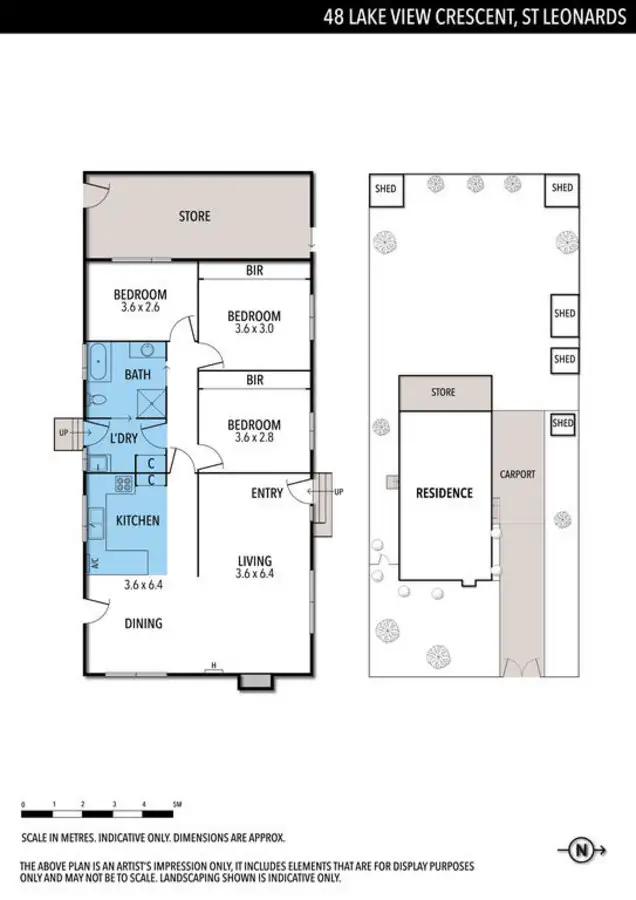 Floorplan of Homely house listing, 48 Lake View Crescent, St Leonards VIC 3223