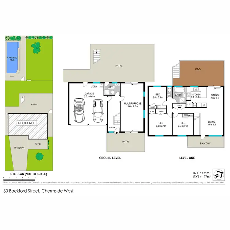 Floorplan of Homely house listing, 30 Backford Street, Chermside West QLD 4032