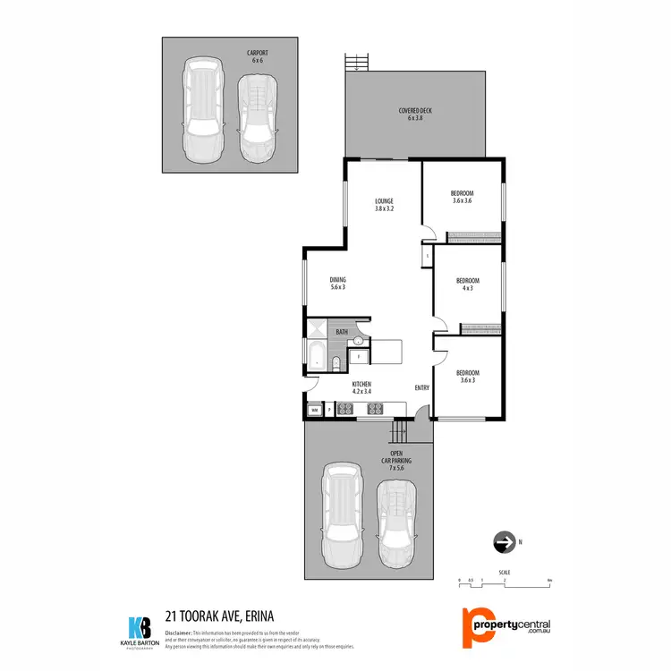 Floorplan of Homely house listing, 21 Toorak Avenue, Erina NSW 2250