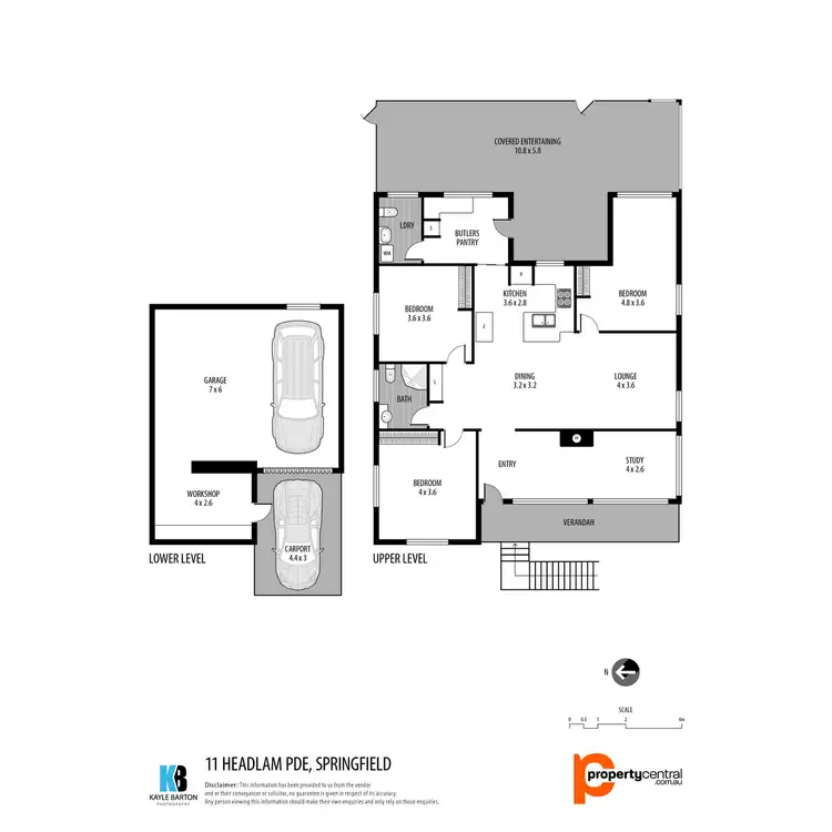 Floorplan of Homely house listing, 11 Headlam Parade, Springfield NSW 2250