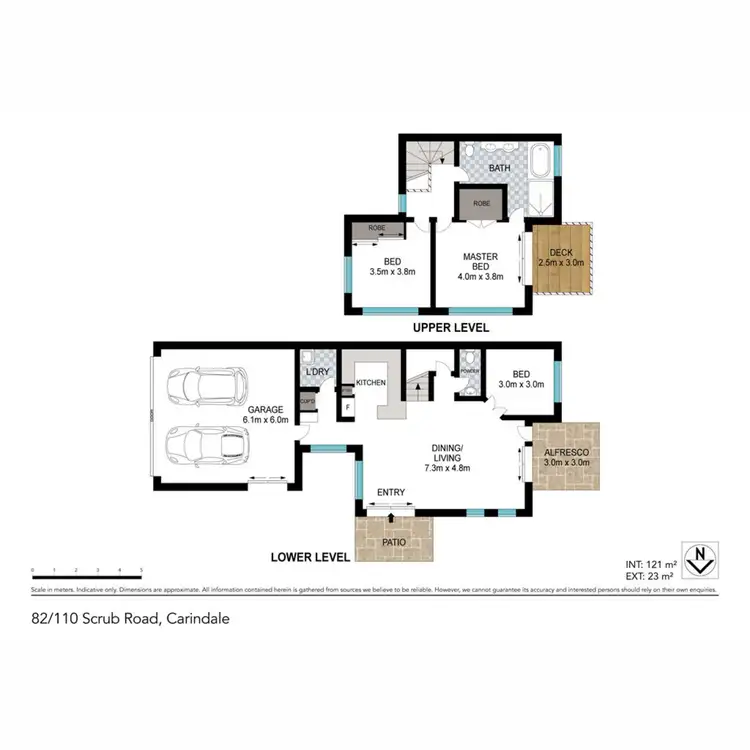 Floorplan of Homely townhouse listing, 82/110 Scrub Road, Carindale QLD 4152