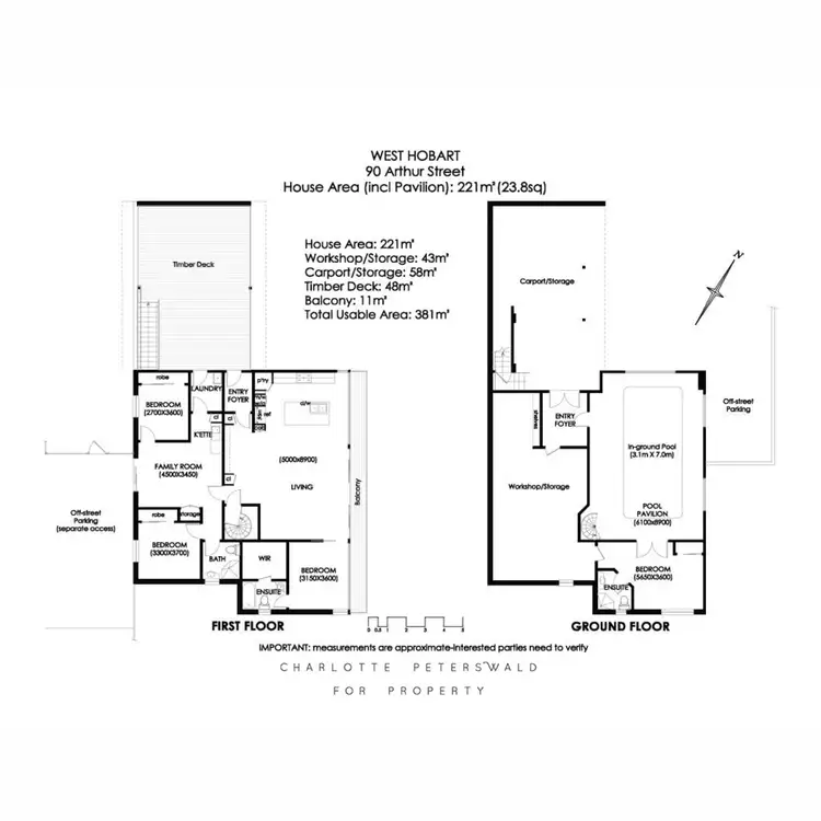 Floorplan of Homely house listing, 90 Arthur Street, West Hobart TAS 7000
