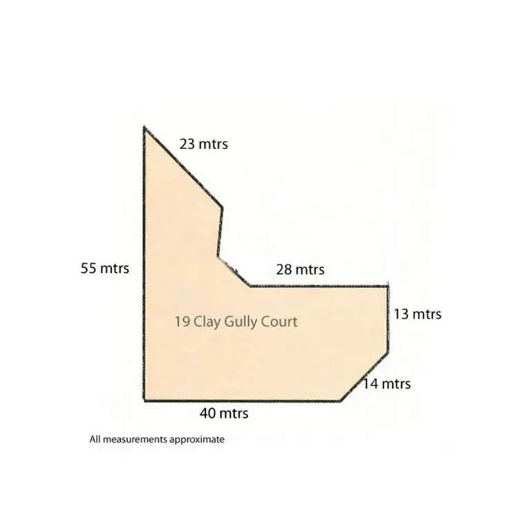 Floorplan of Homely land listing, LOT 2, 19 Clay Gully Court, Maiden Gully VIC 3551
