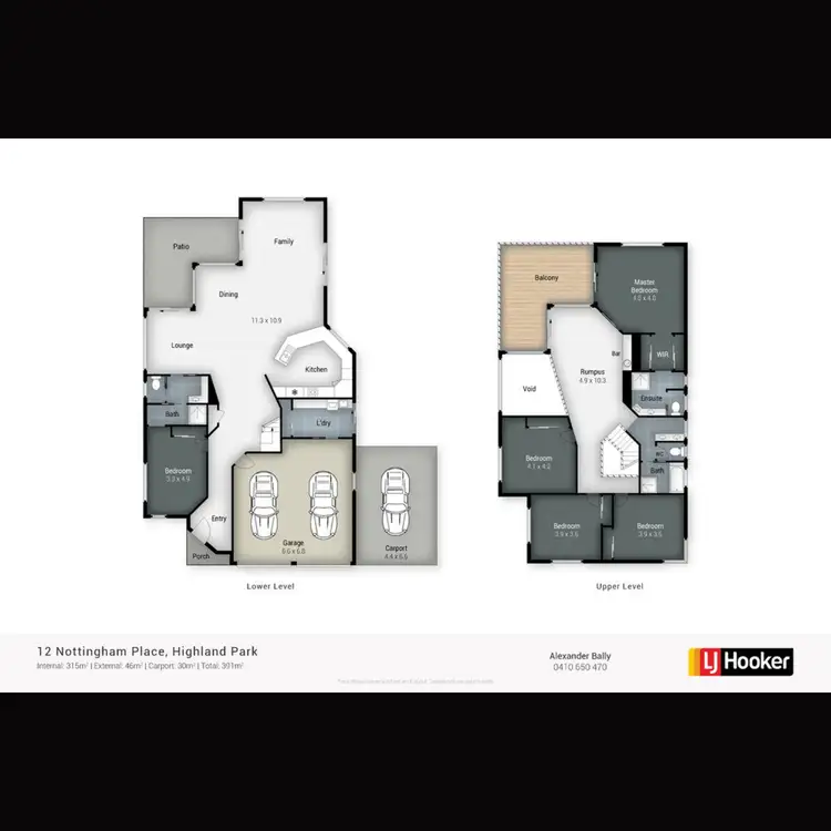 Floorplan of Homely house listing, 12 Nottingham Place, Highland Park QLD 4211