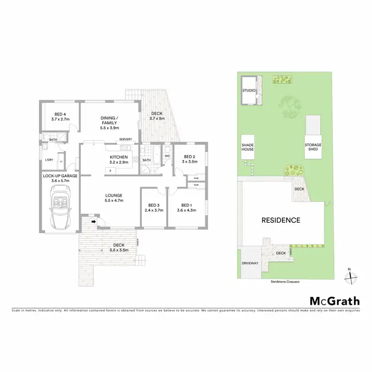 Floorplan of Homely house listing, 14 Sandstone Crescent, Lennox Head NSW 2478