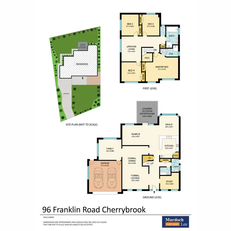 Floorplan of Homely house listing, 96 Franklin Road, Cherrybrook NSW 2126