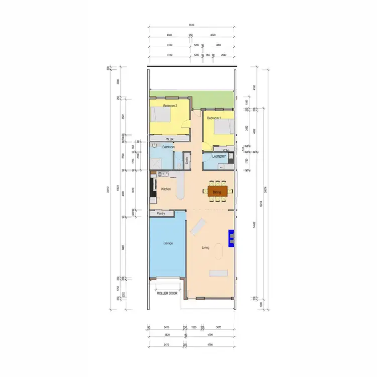 Floorplan of Homely townhouse listing, 4/134-136 Desailly Street, Sale VIC 3850