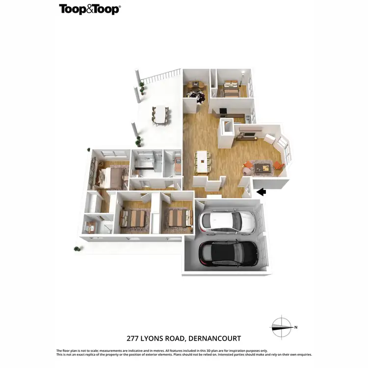 Floorplan of Homely house listing, 277 Lyons Road, Dernancourt SA 5075