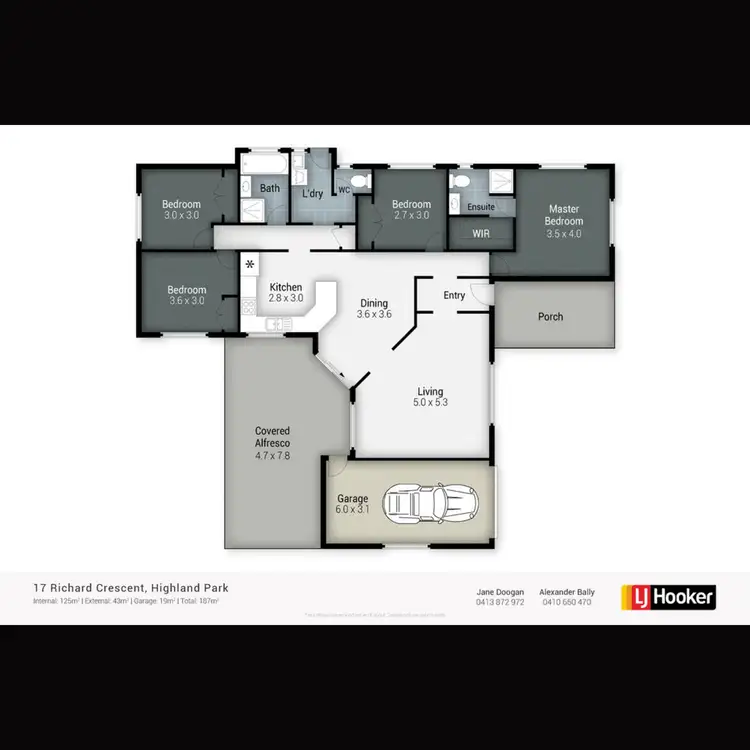 Floorplan of Homely house listing, 17 Richard Crescent, Highland Park QLD 4211