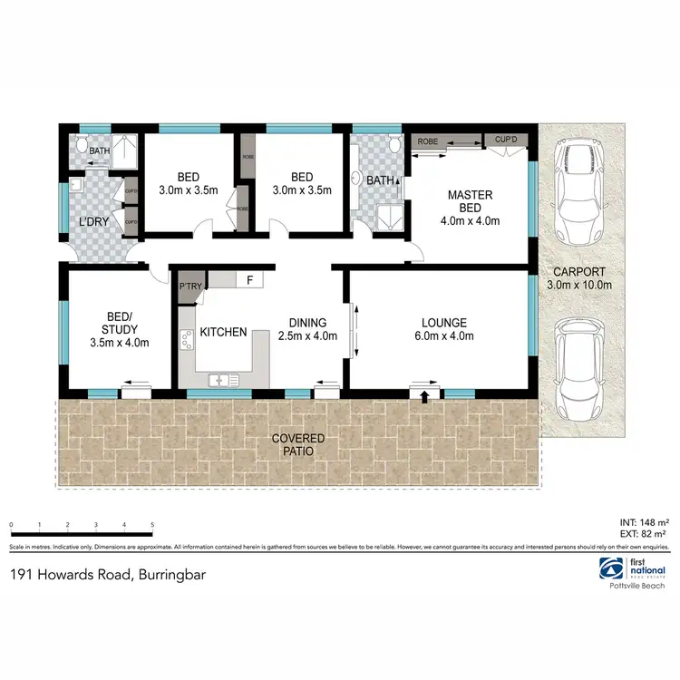 Floorplan of Homely rural property listing, 191 Howards Road, Burringbar NSW 2483