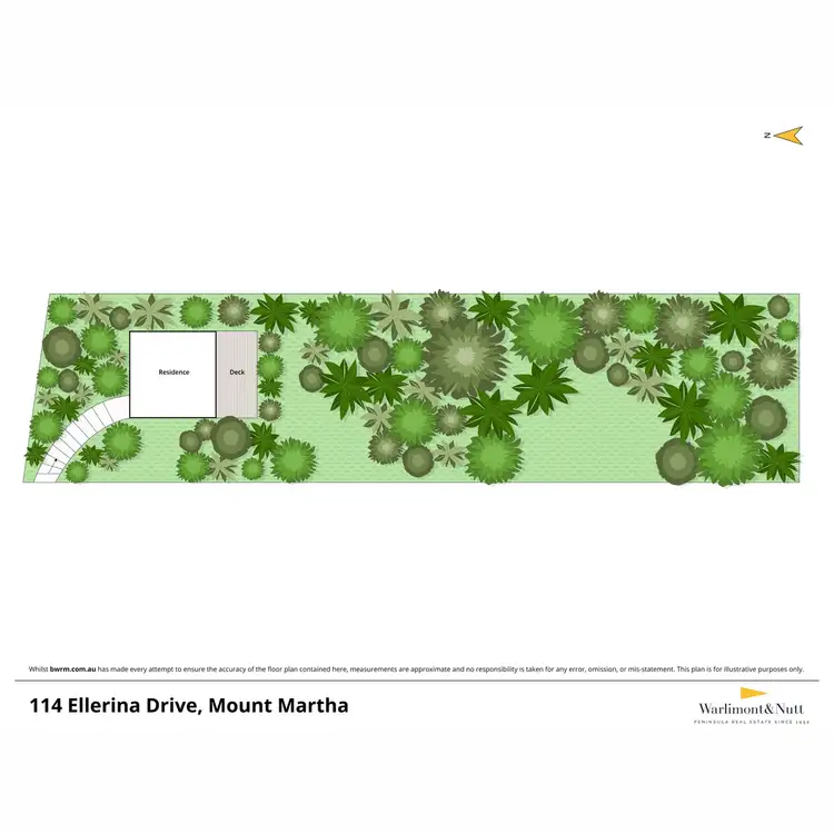 Floorplan of Homely house listing, 114 Ellerina Road, Mount Martha VIC 3934