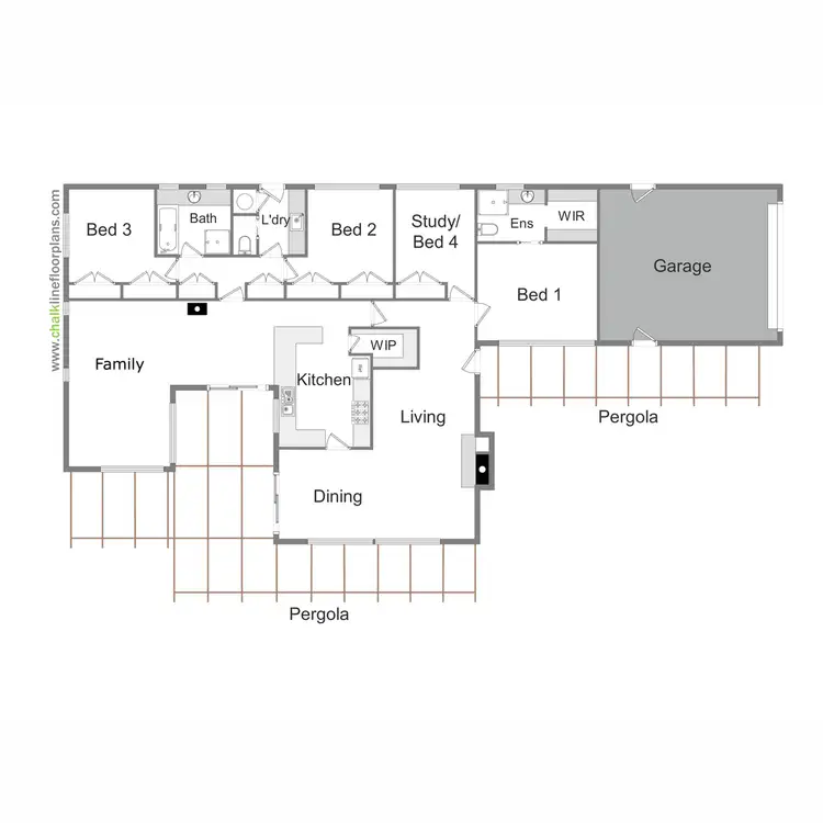 Floorplan of Homely house listing, 94 Highton Lane, Mansfield VIC 3722