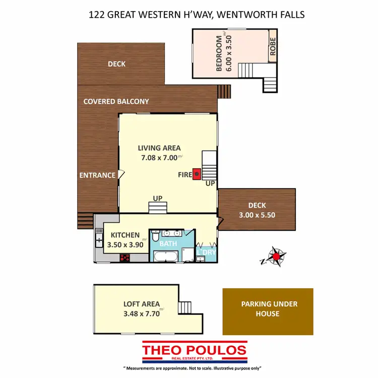 Floorplan of Homely house listing, 122 Great Western Highway, Wentworth Falls NSW 2782