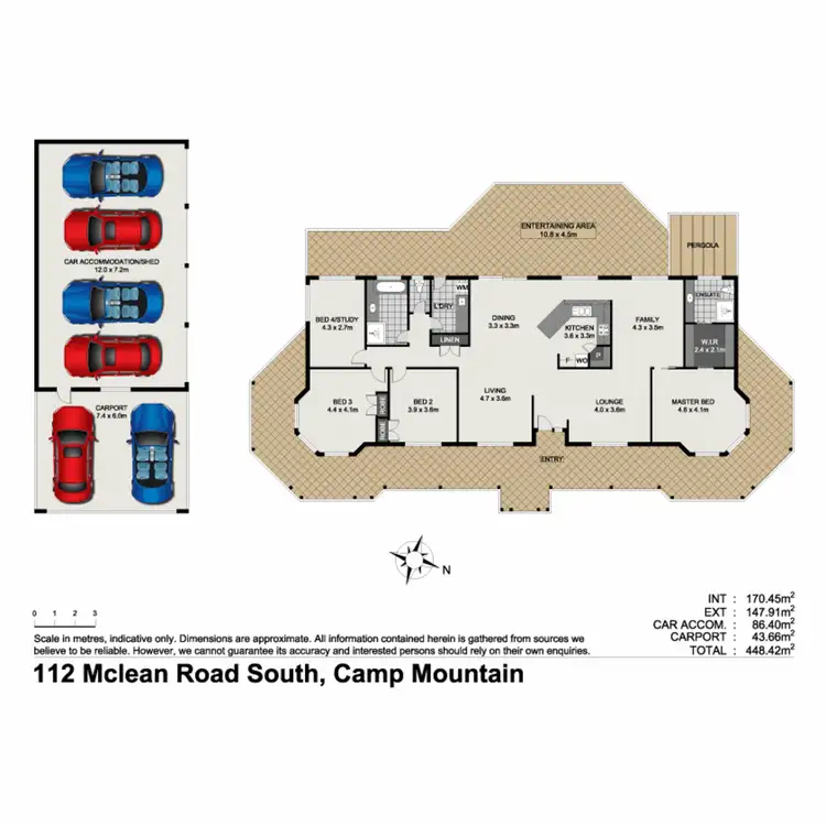 Floorplan of Homely house listing, 112 McLean Road South, Camp Mountain QLD 4520