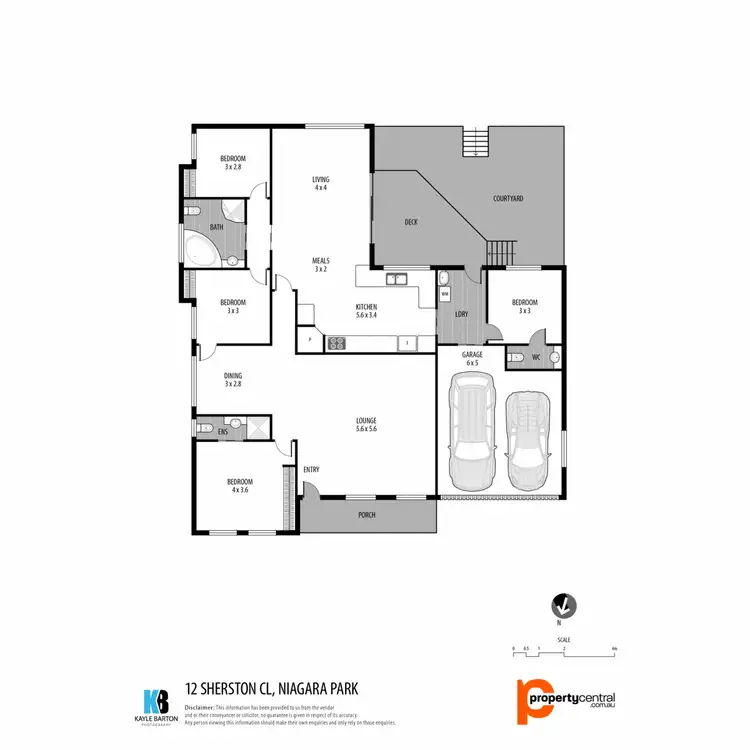 Floorplan of Homely house listing, 12 Sherston Close, Niagara Park NSW 2250