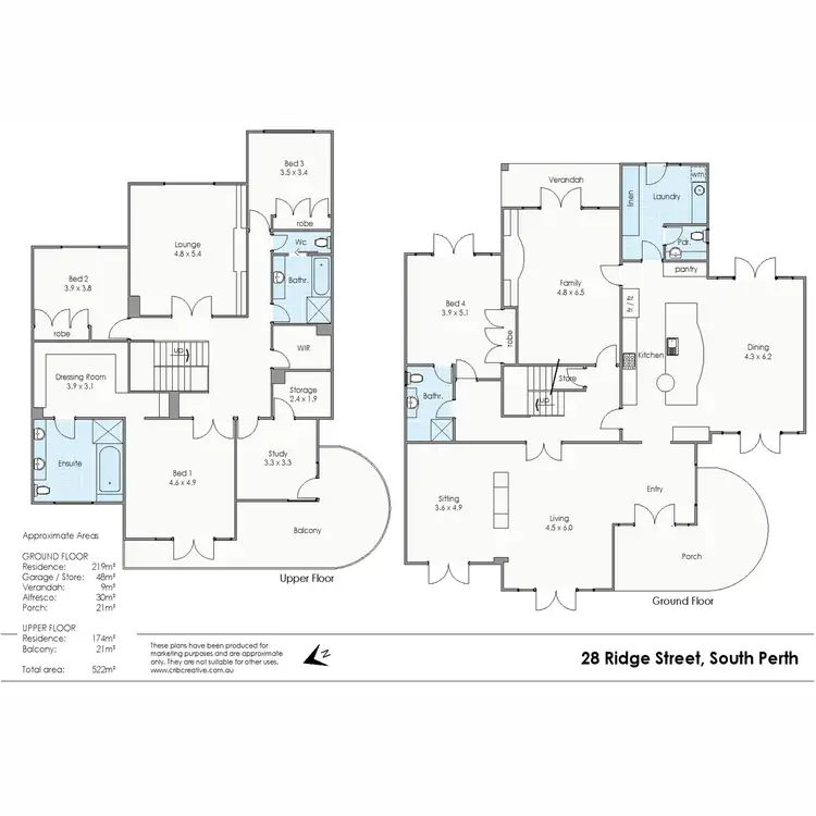 Floorplan of Homely house listing, 28 Ridge Street, South Perth WA 6151