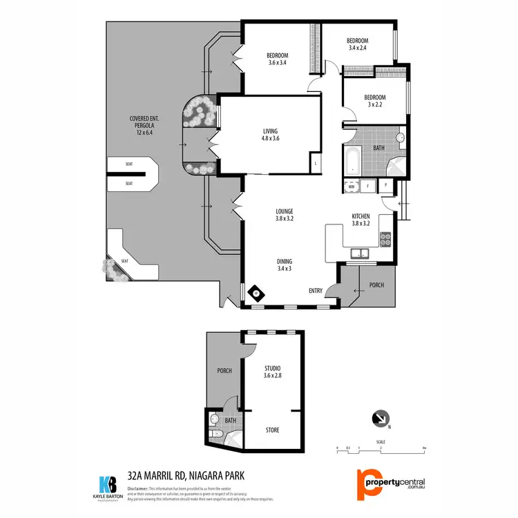 Floorplan of Homely house listing, 32A Marril Road, Niagara Park NSW 2250