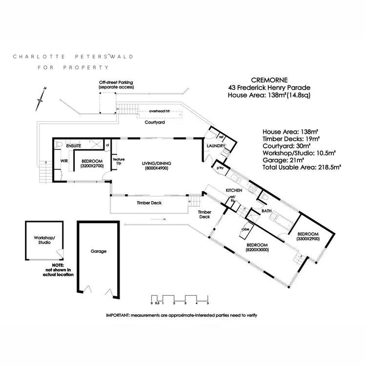 Floorplan of Homely house listing, 43 Frederick Henry Parade, Cremorne TAS 7024