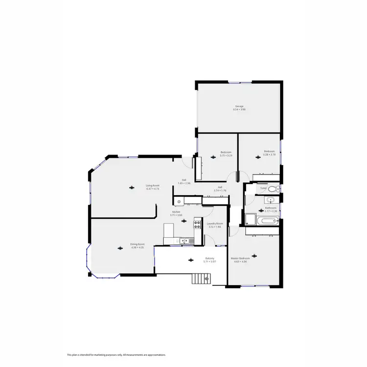 Floorplan of Homely house listing, 7 Hart Crescent, Bega NSW 2550