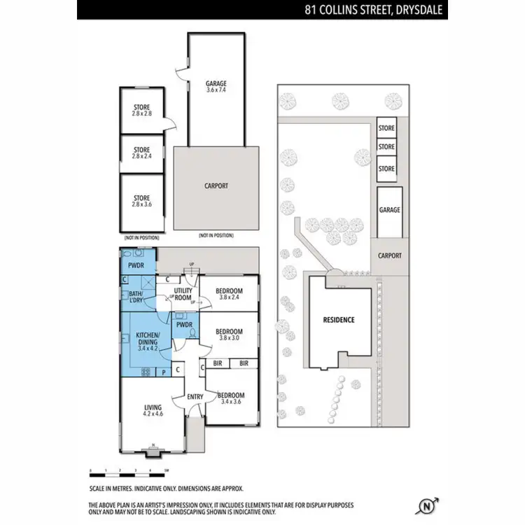 Floorplan of Homely house listing, 81 Collins Street, Drysdale VIC 3222