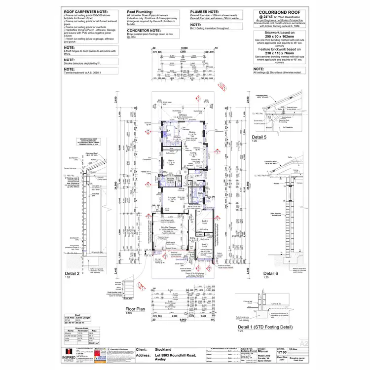 Floorplan of Homely house listing, 3 Roundhill Road, Aveley WA 6069