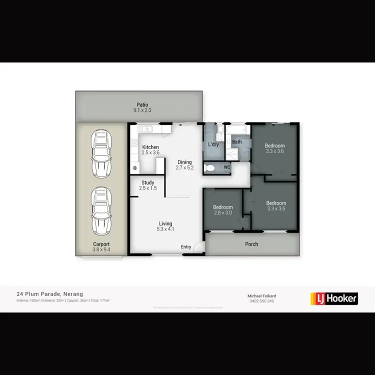 Floorplan of Homely house listing, 24 Plum Parade, Nerang QLD 4211