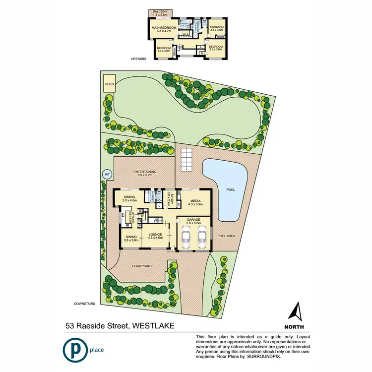 Floorplan of Homely house listing, 53 Raeside Street, Westlake QLD 4074