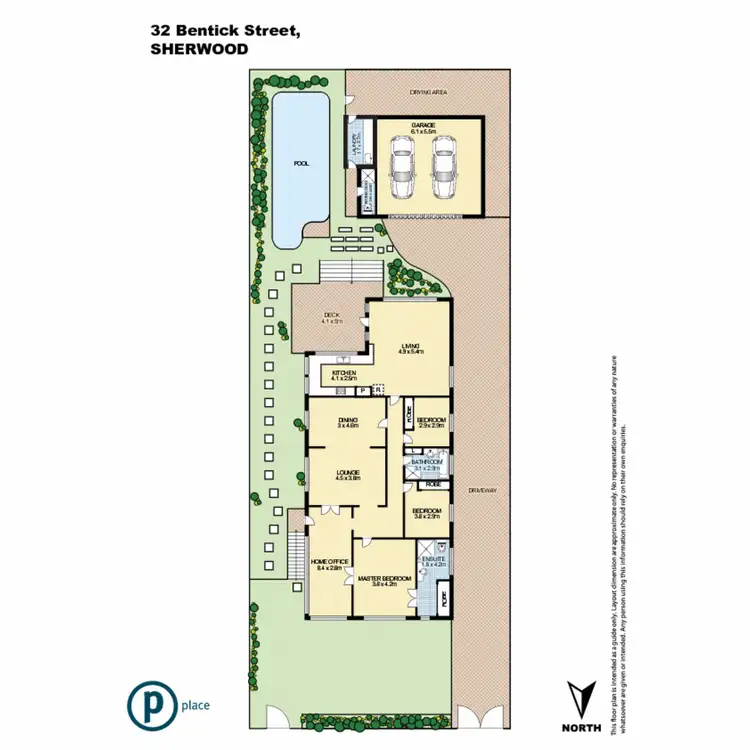 Floorplan of Homely house listing, 32 Bentinck Street, Sherwood QLD 4075