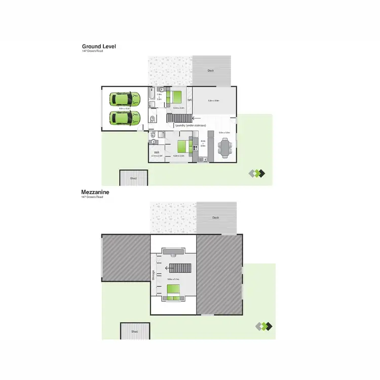 Floorplan of Homely house listing, 147 Cross's Road, Traralgon VIC 3844