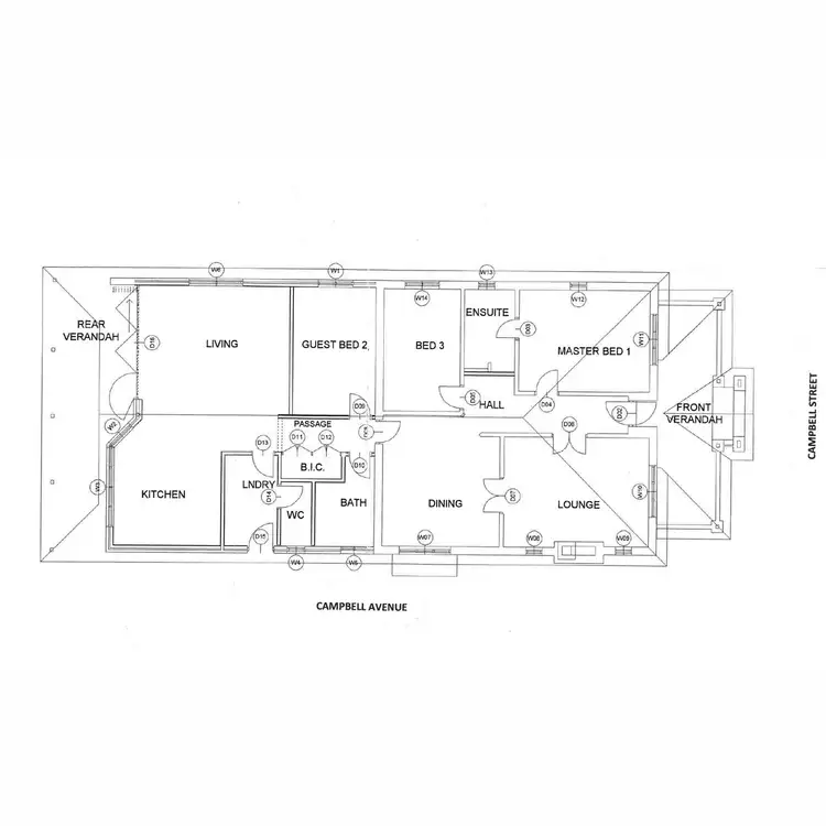 Floorplan of Homely house listing, 29 Campbell Street, Kensington WA 6151