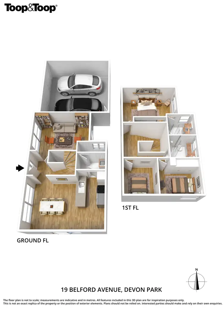 Floorplan of Homely house listing, 19 Belford Avenue, Devon Park SA 5008