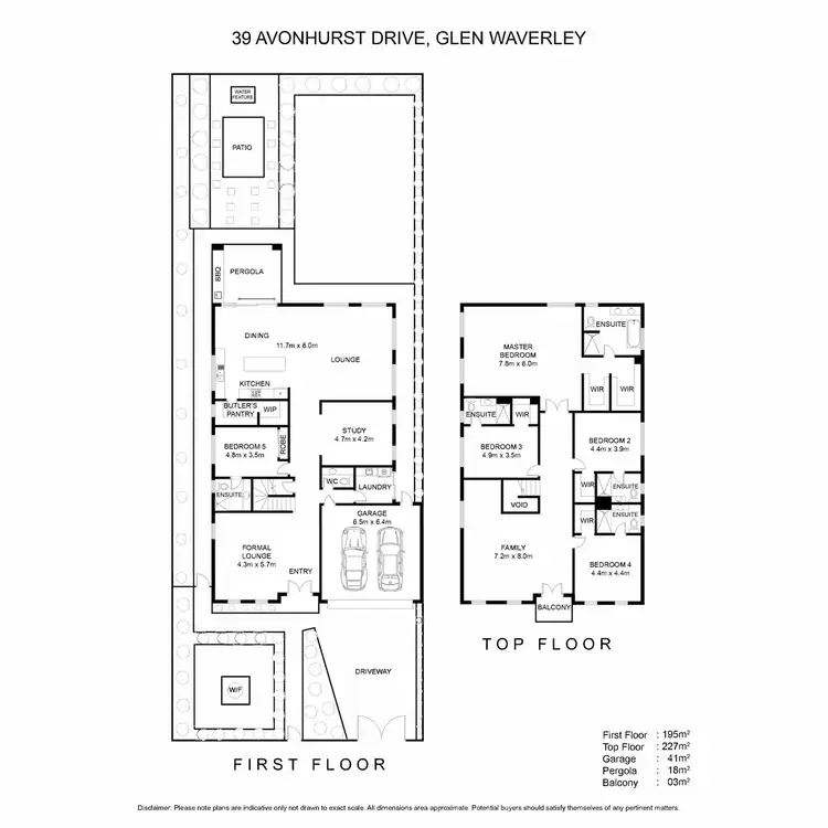 Floorplan of Homely house listing, 39 Avonhurst Drive, Glen Waverley VIC 3150