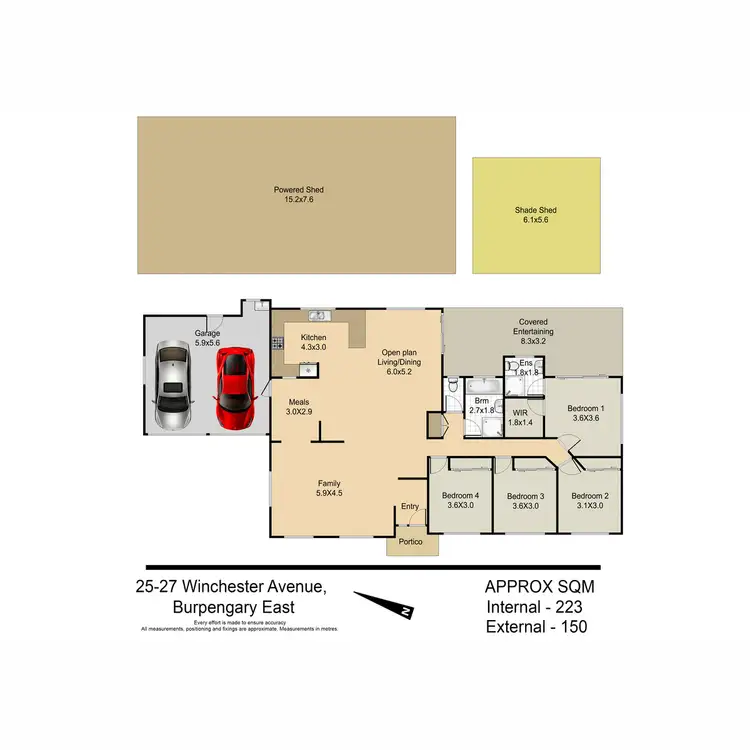 Floorplan of Homely house listing, 25-27 Winchester Avenue, Burpengary East QLD 4505