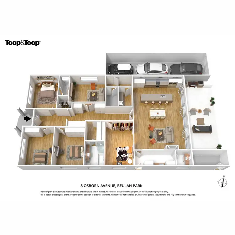 Floorplan of Homely house listing, 8 Osborn Avenue, Beulah Park SA 5067