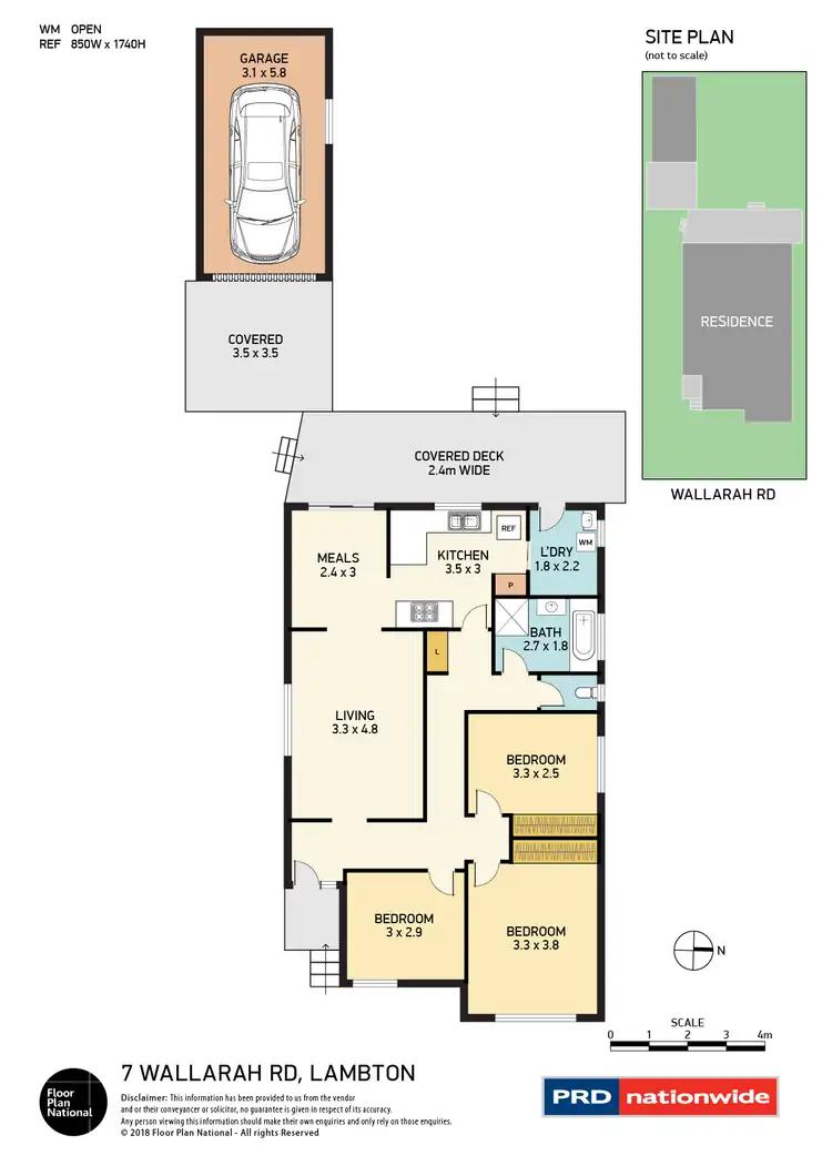 Floorplan of Homely house listing, 7 Wallarah Road, Lambton NSW 2299