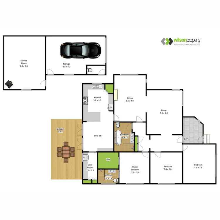 Floorplan of Homely house listing, 84 Grey Street, Traralgon VIC 3844