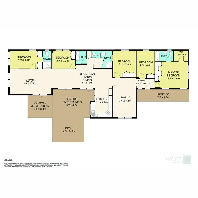 Floorplan of Homely house listing, 3 Somers Street, Cashmere QLD 4500