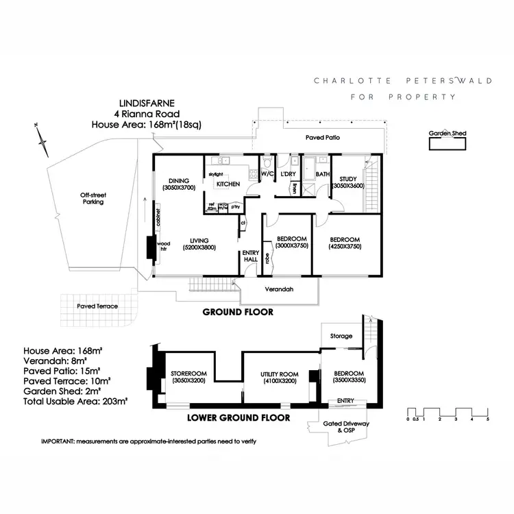 Floorplan of Homely house listing, 4 Rianna Road, Lindisfarne TAS 7015