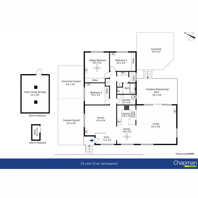 Floorplan of Homely house listing, 24 Lalor Drive, Springwood NSW 2777
