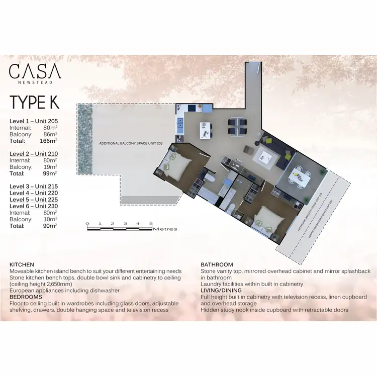 Floorplan of Homely apartment listing, 225/21 Masters Street, Newstead QLD 4006