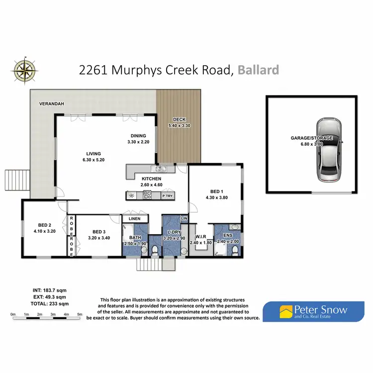 Floorplan of Homely house listing, 2261 Murphys Creek Road, Ballard QLD 4352