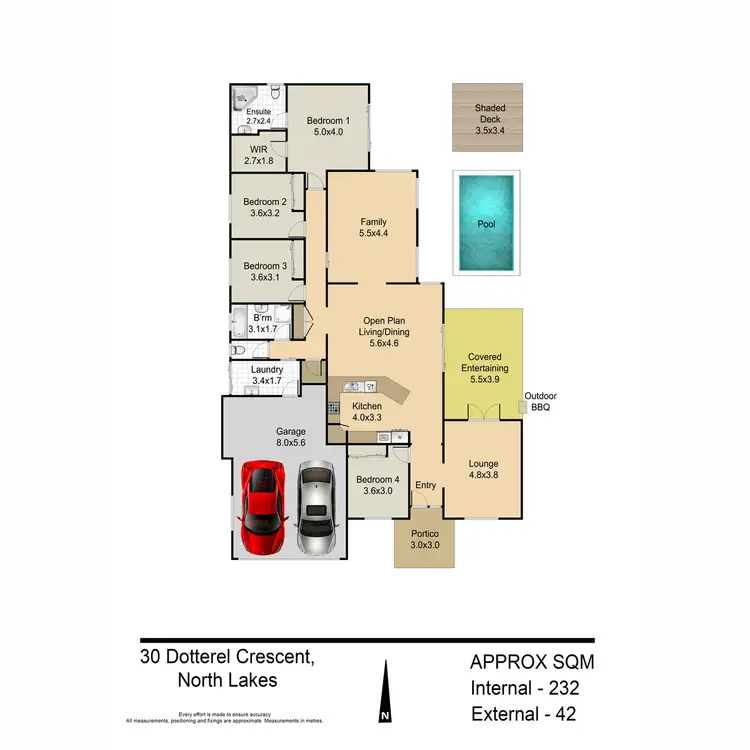 Floorplan of Homely house listing, 30 Dotterel Crescent, North Lakes QLD 4509